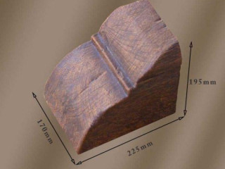 17’lik Ahşap Görünümlü Poliüretan Kiriş Konsol